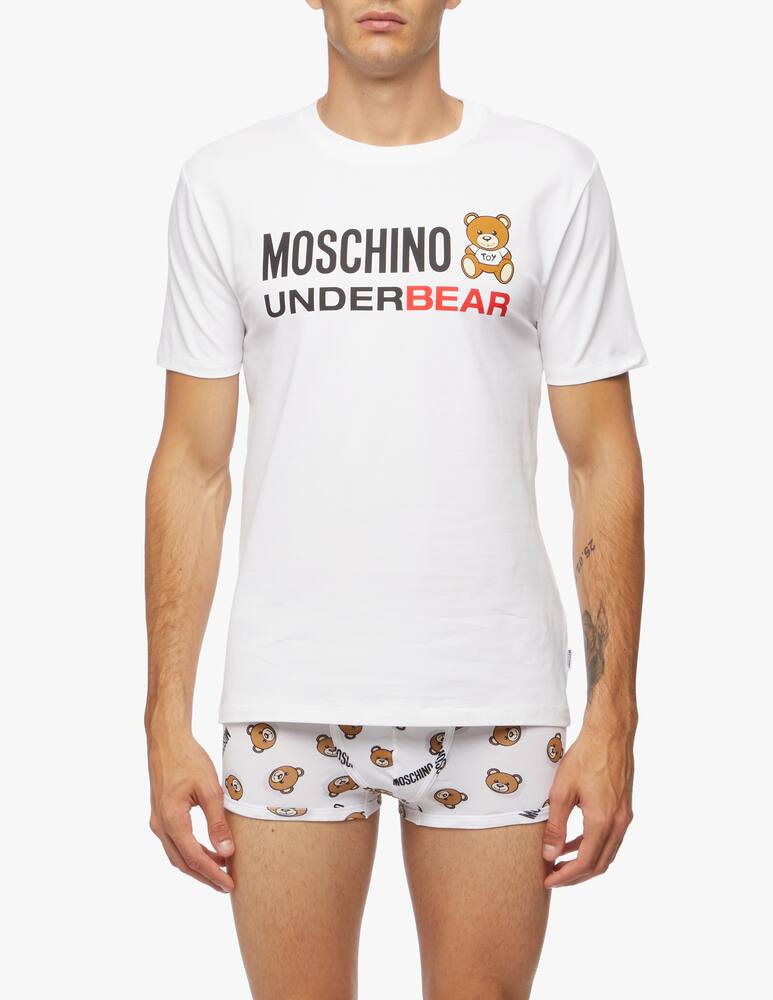 rinascente Moschino T-shirt Underbear logo