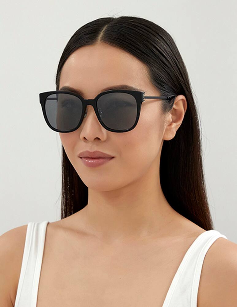 rinascente Saint Laurent Square sunglasses SL M48S/K-002