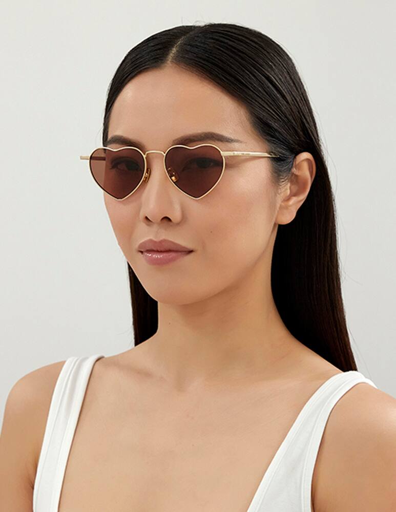 Saint Laurent Occhiale da sole rotondo SL 301 loulou - immagine 2 Saint Laurent Occhiale da sole rotondo SL 301 loulou - immagine 2