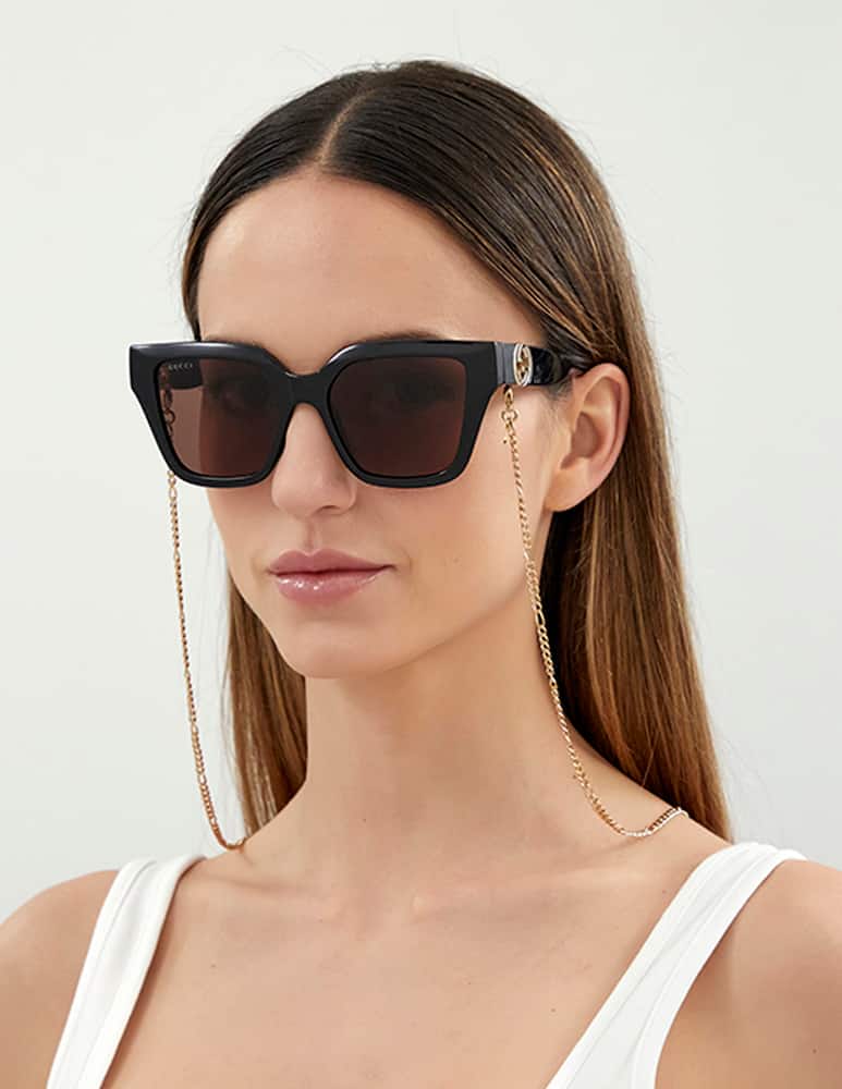Gucci Occhiale da sole squadrato GG1023S - immagine 1 Gucci Occhiale da sole squadrato GG1023S - immagine 1