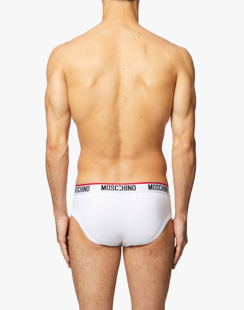 rinascente Moschino Brief - 2 pack - white