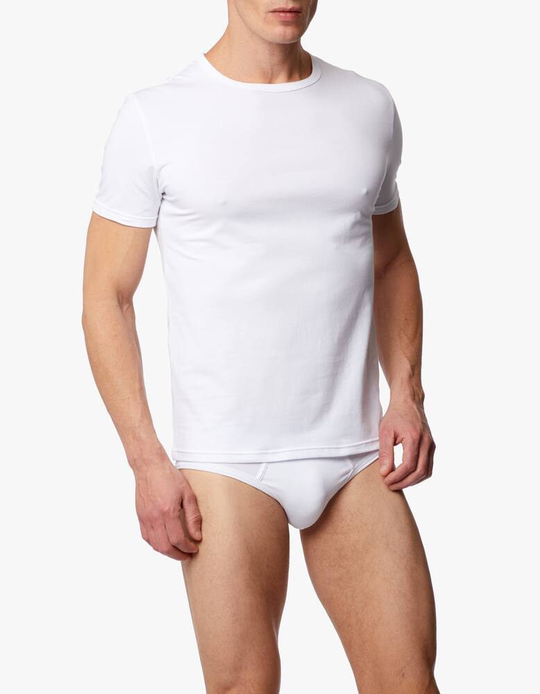 rinascente Moschino Plain colour Cotton T-Shirt - white