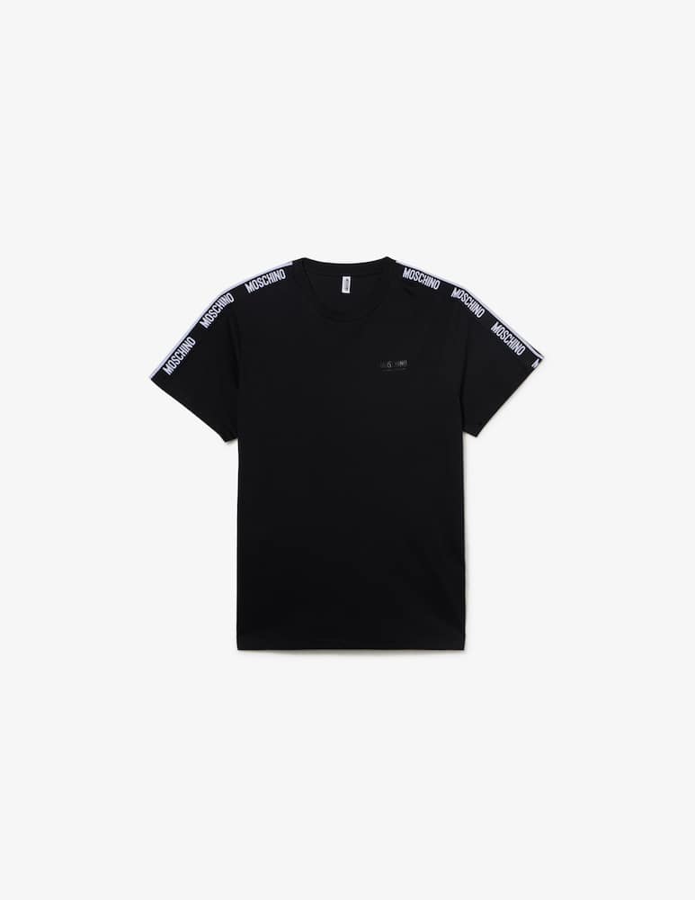 rinascente Moschino Logo tape t-shirt