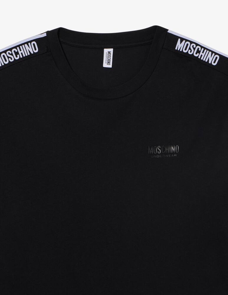 rinascente Moschino Logo tape t-shirt