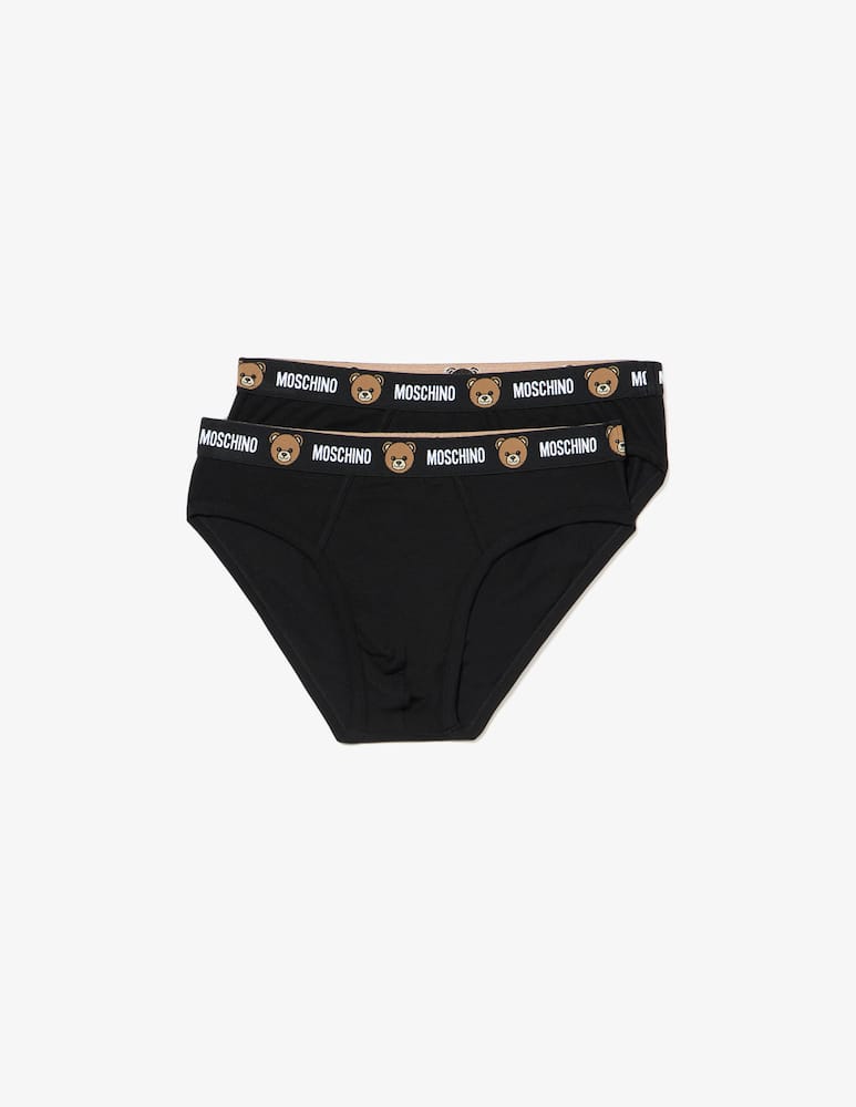 rinascente Moschino Slip 2 pack con orso