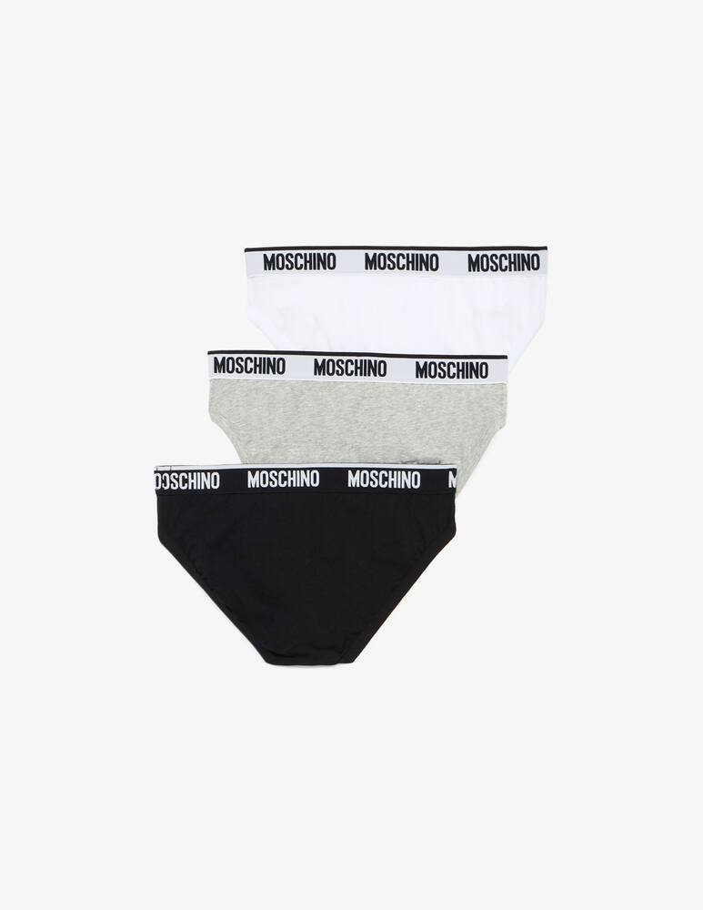rinascente Moschino Slip logo 3 pack