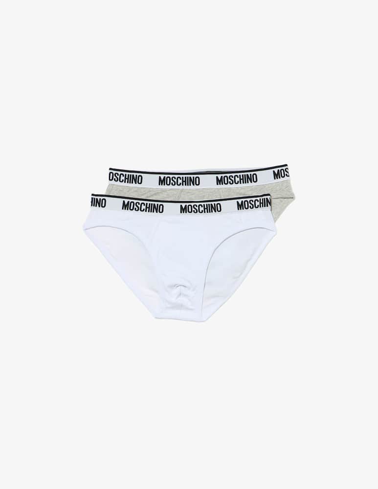 rinascente Moschino Slip logo 3 pack