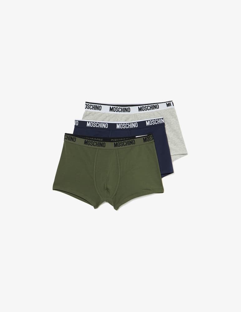 rinascente Moschino Logo waistband boxers