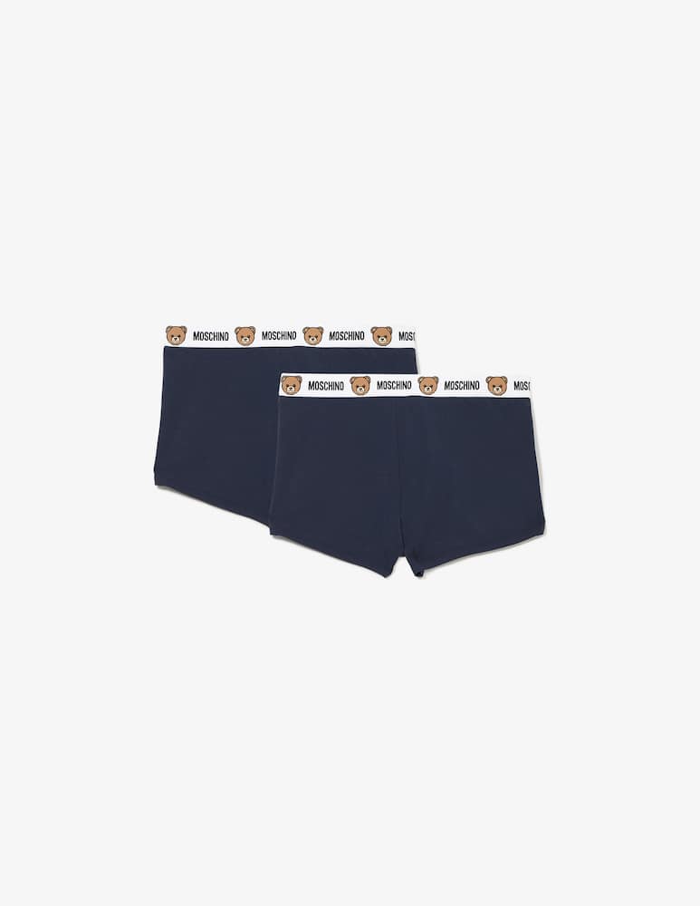 rinascente Moschino Boxer con elastico logato 2 pack