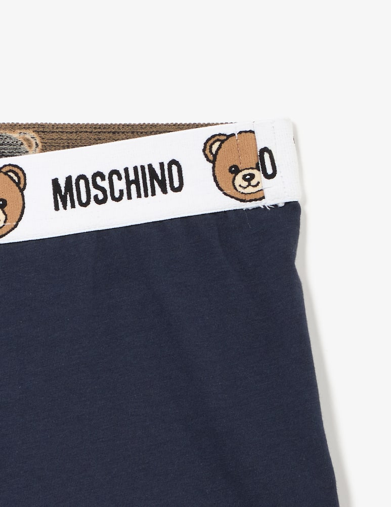 rinascente Moschino Boxer con elastico logato 2 pack