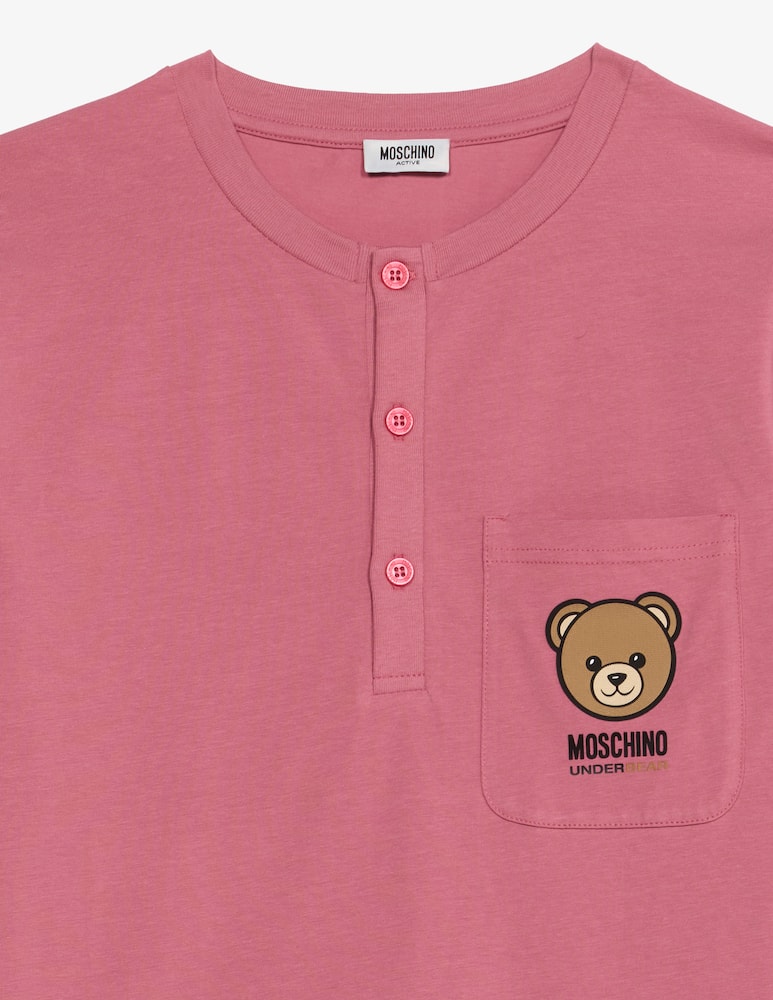 rinascente Moschino Pigiama corto con stampa orsetto