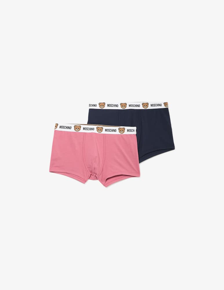 rinascente Moschino Boxer logo 2 pack