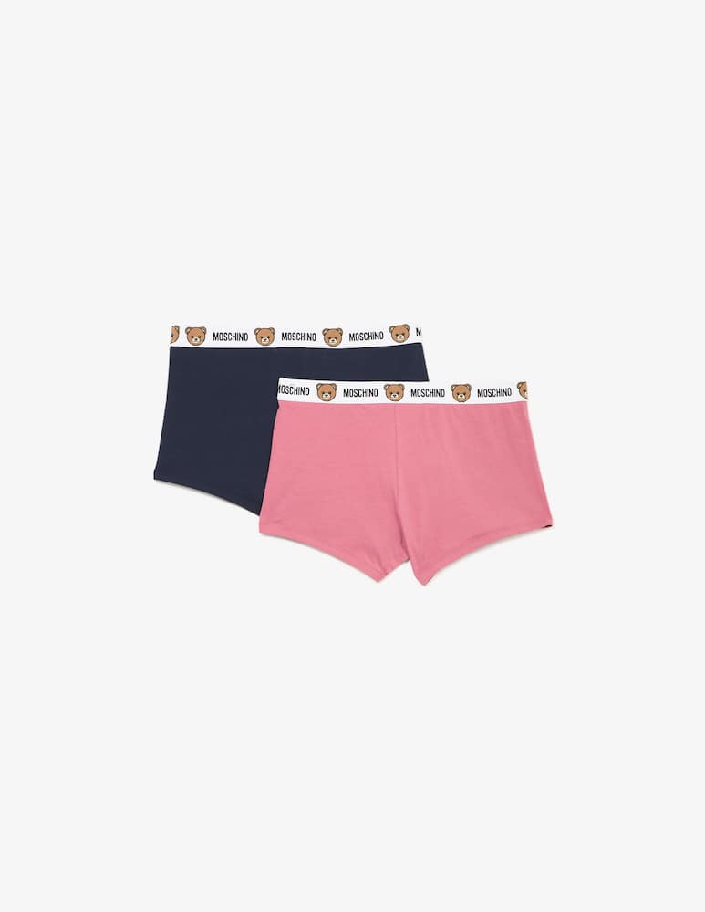 rinascente Moschino Boxer logo 2 pack