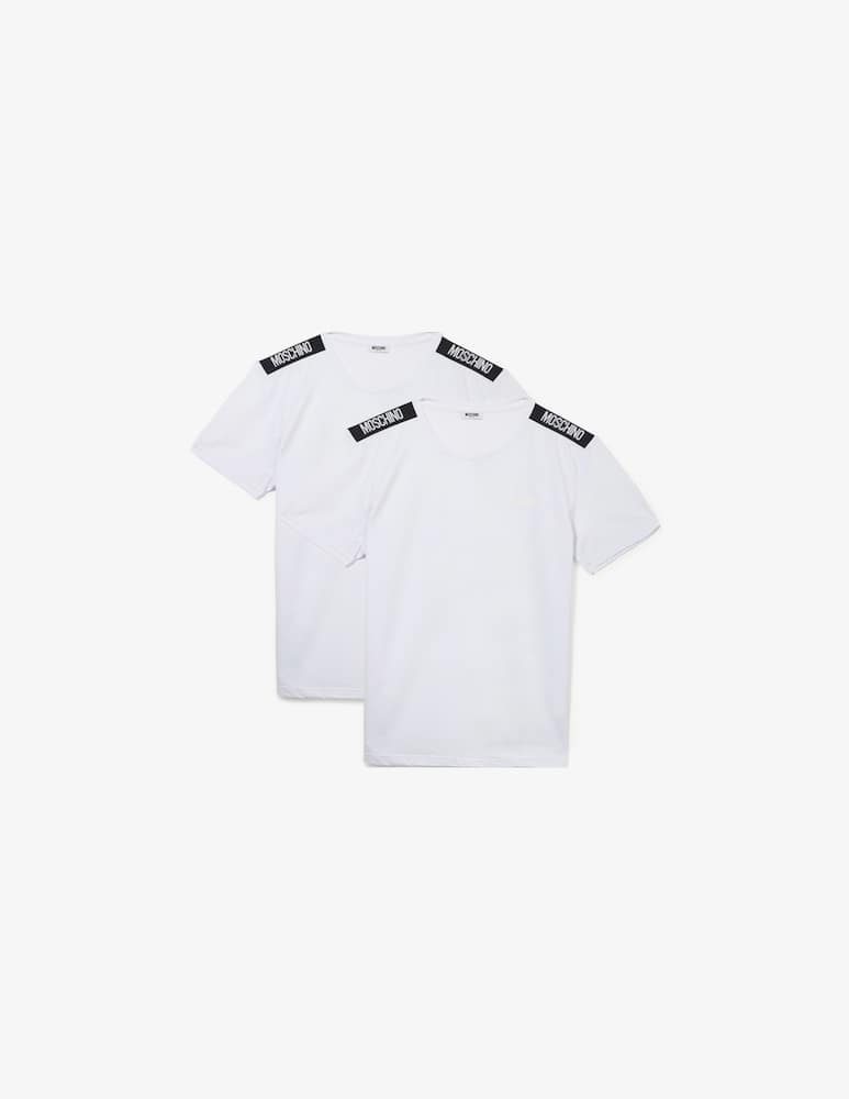 rinascente Moschino T-shirt girocollo pack 2 pack
