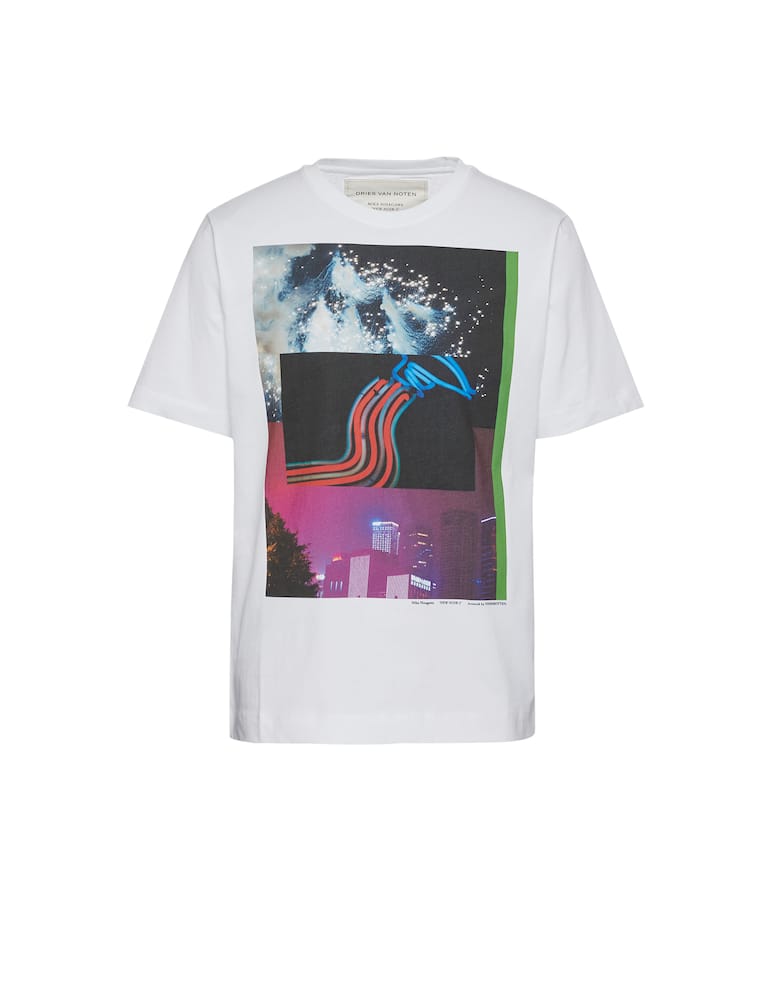 rinascente Dries Van Noten Habs Prmika printed t-shirt