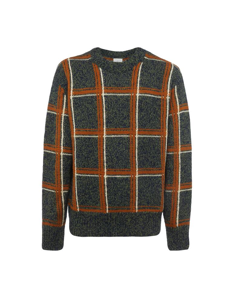 rinascente Dries Van Noten Marcel check sweater 