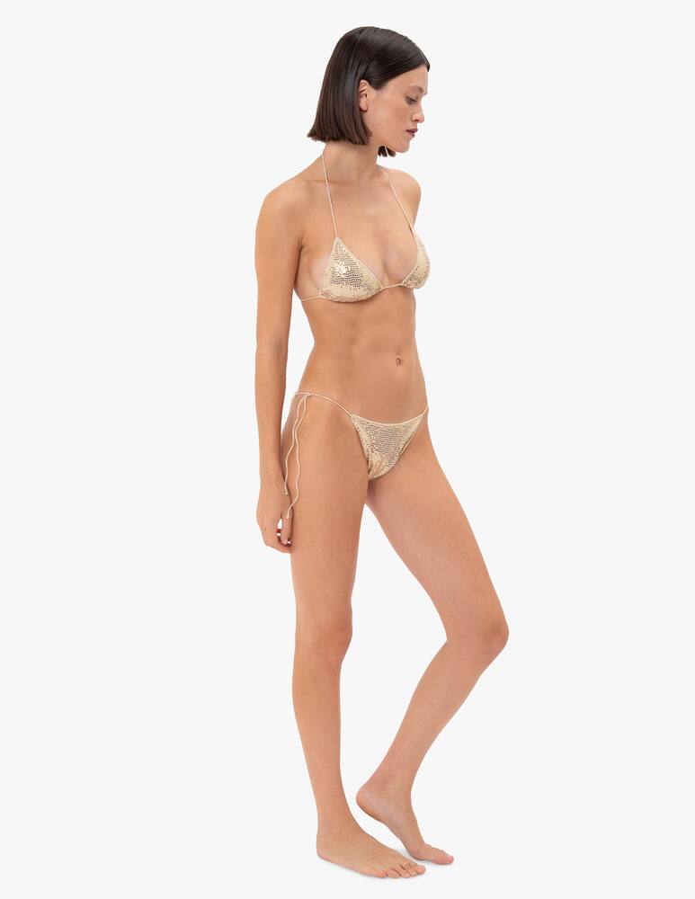 rinascente Oséree Microkini a triangolo con paillettes Disco