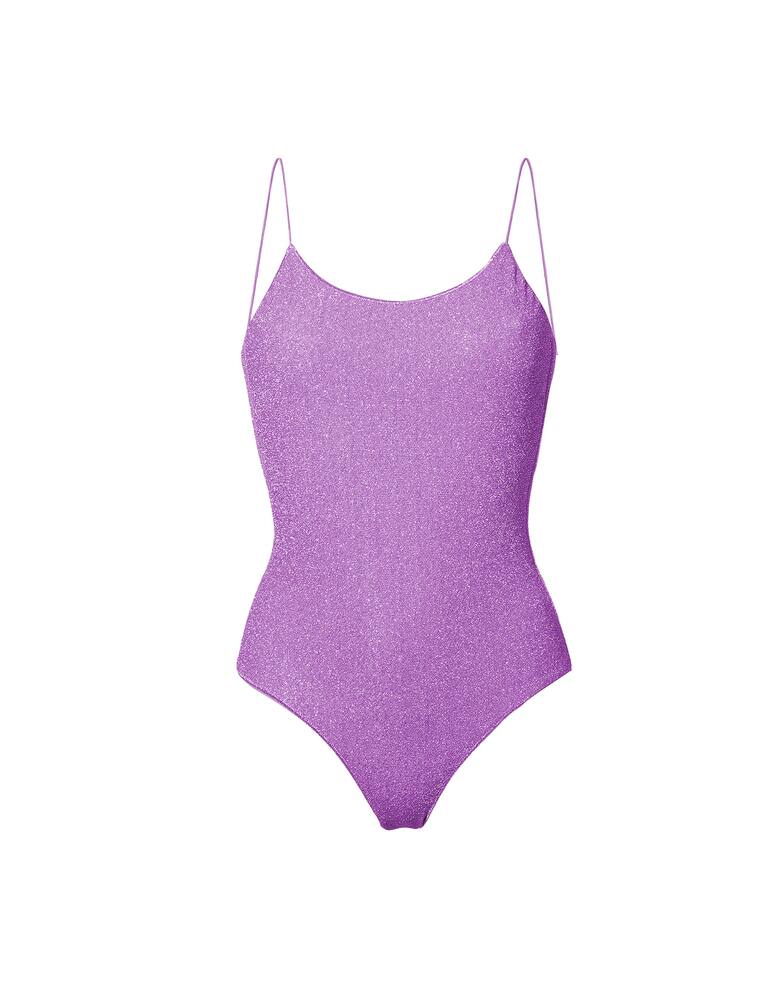 rinascente Oséree Lumière Maillot deep neck one piece swimsuit