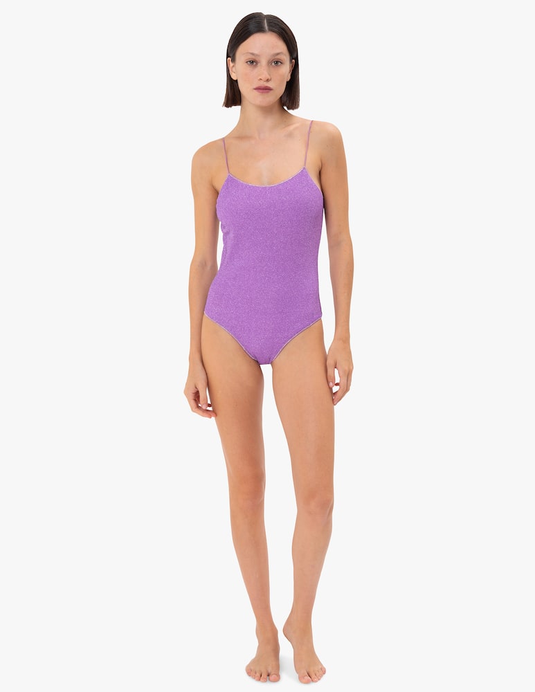 Oséree Lumière Maillot deep neck one piece swimsuit - picture 1 Oséree Lumière Maillot deep neck one piece swimsuit - picture 1