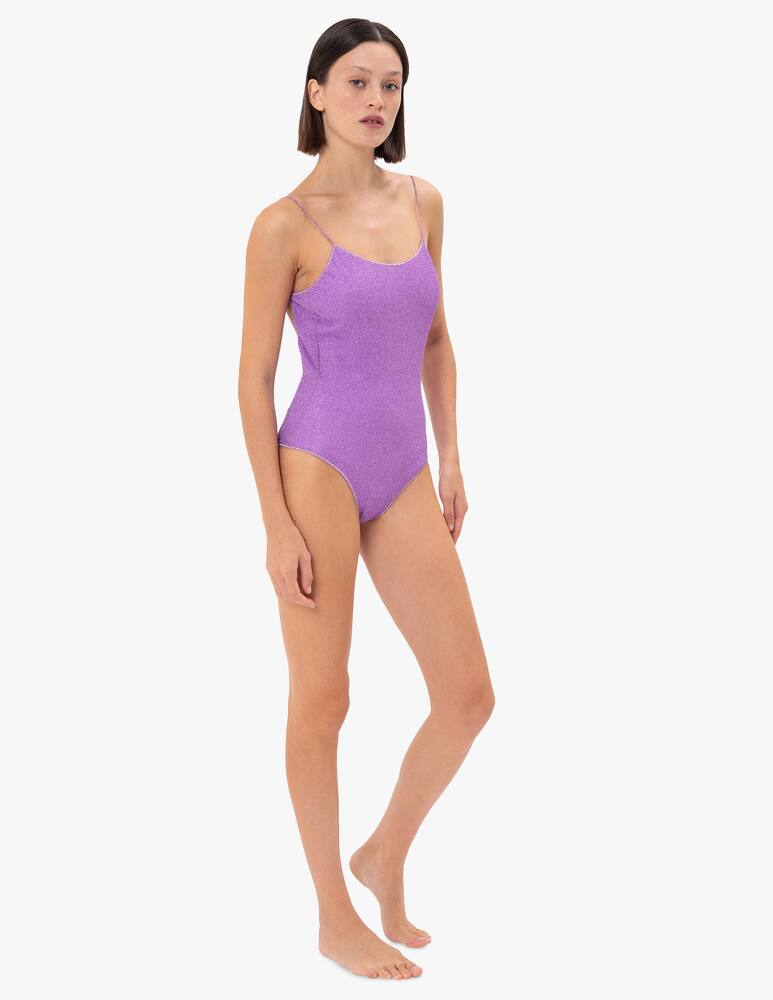 rinascente Oséree Lumière Maillot deep neck one piece swimsuit