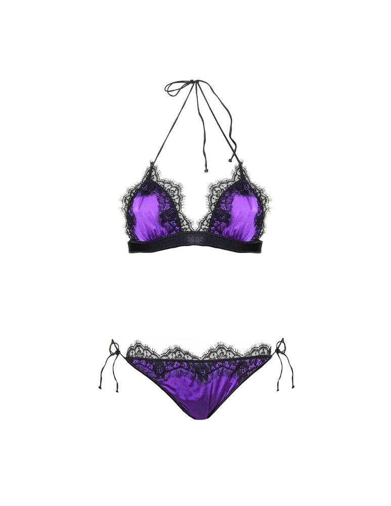 rinascente Oséree Travaille lace triangle bikini set