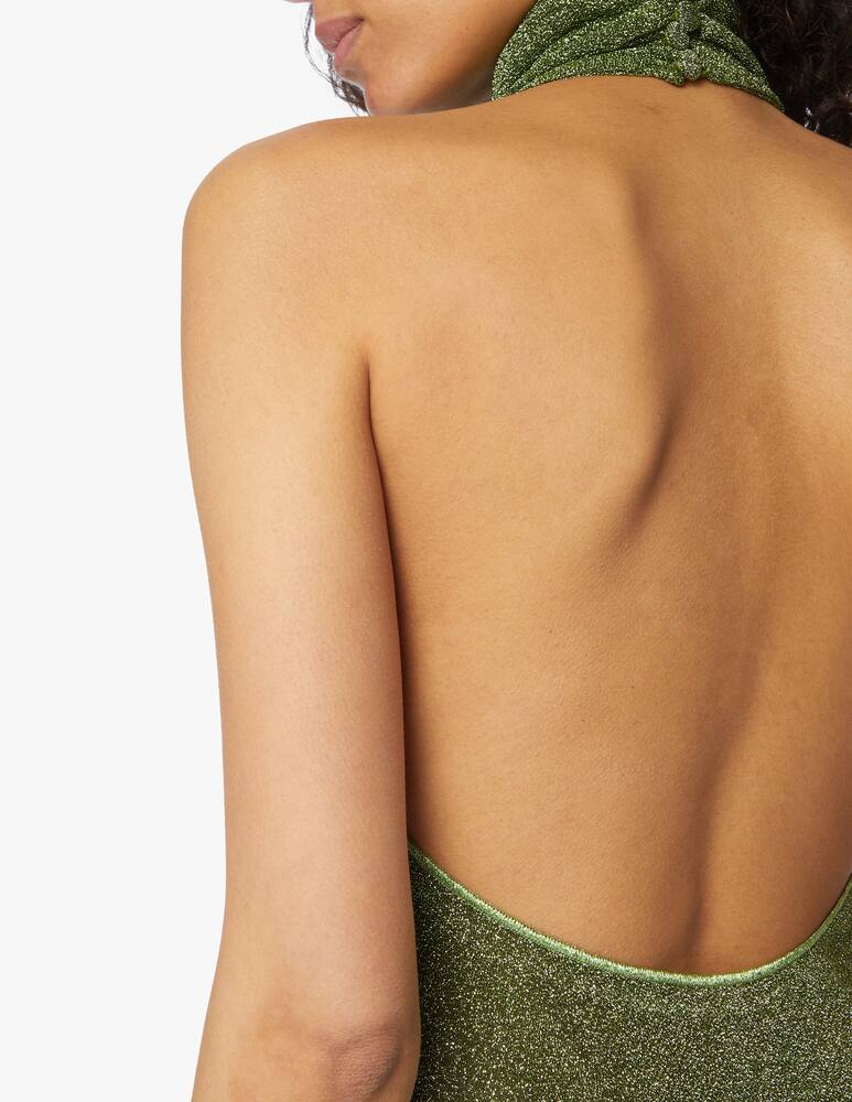 rinascente Oséree Vestito a collo alto Lumiere - verde