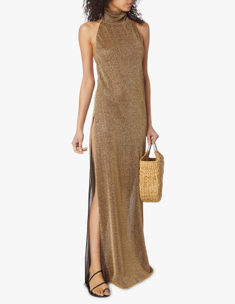 Oséree Vestito a collo alto Lumiere - beige - immagine 2 Oséree Vestito a collo alto Lumiere - beige - immagine 2