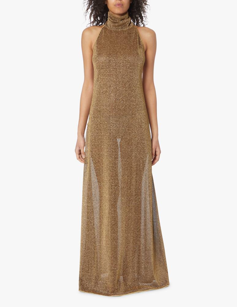 Oséree Vestito a collo alto Lumiere - beige - immagine 4 Oséree Vestito a collo alto Lumiere - beige - immagine 4