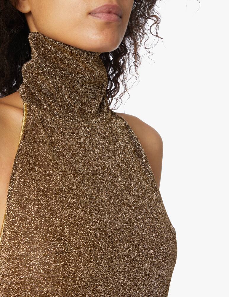 Oséree Vestito a collo alto Lumiere - beige - immagine 5 Oséree Vestito a collo alto Lumiere - beige - immagine 5