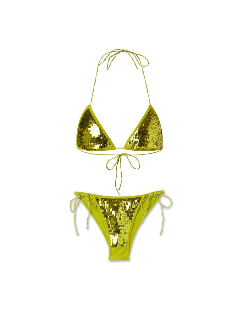 rinascente Oséree Bikini con paillettes - giallo