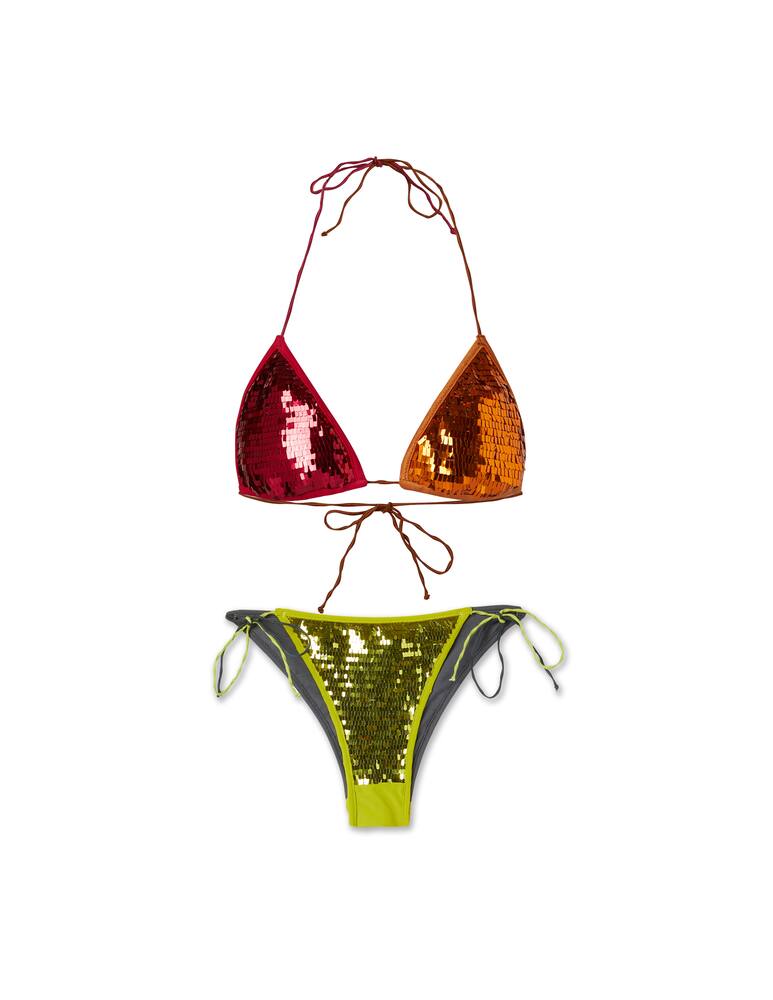 rinascente Oséree Sequined bikini - multi