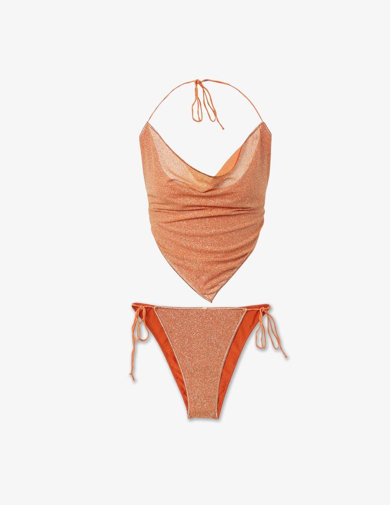 rinascente Oséree Bikini bandana Shine - arancione