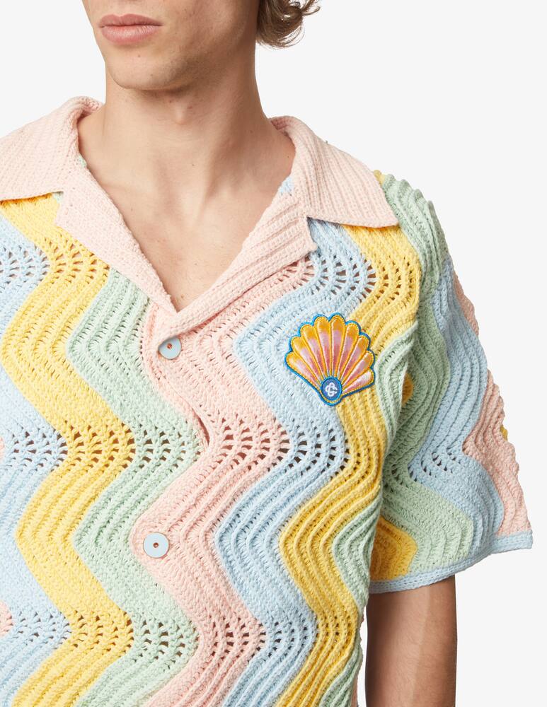 rinascente Casablanca Camicia manica corta in maglia - multicolor