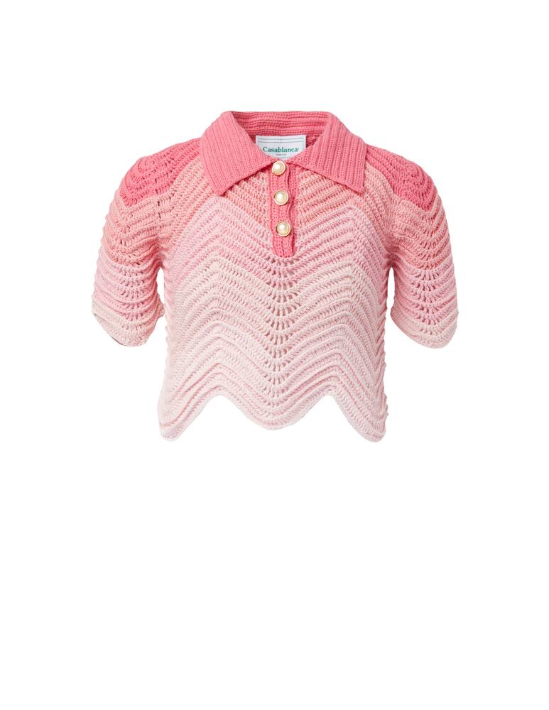 rinascente Casablanca Cotton polo shirt - pink