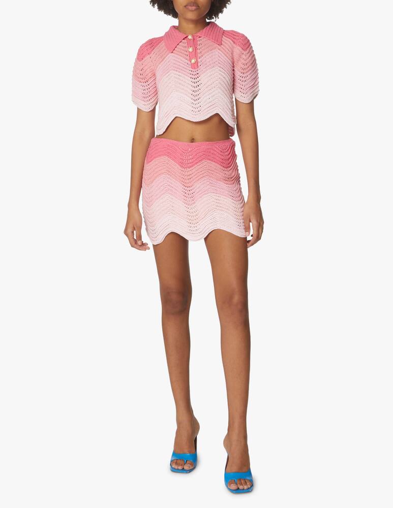 rinascente Casablanca Cotton polo shirt - pink