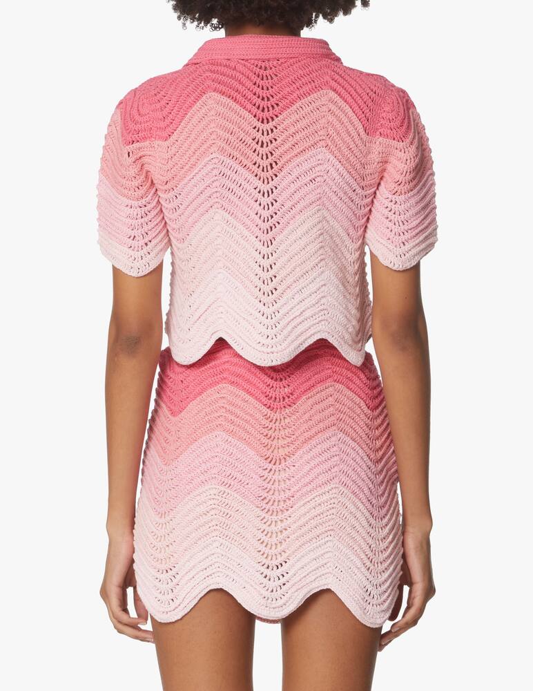 rinascente Casablanca Cotton polo shirt - pink