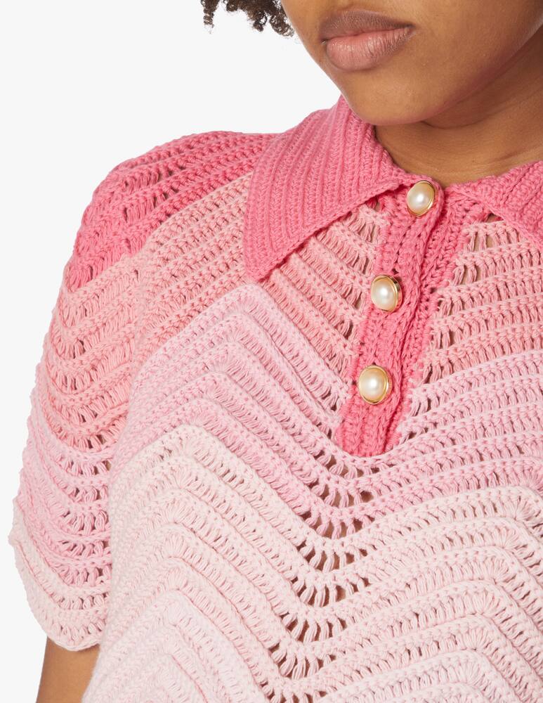 rinascente Casablanca Cotton polo shirt - pink