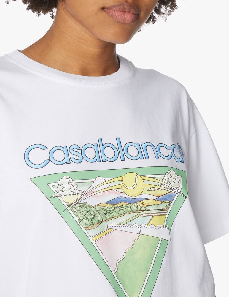 rinascente Casablanca Organic cotton t-shirt - white
