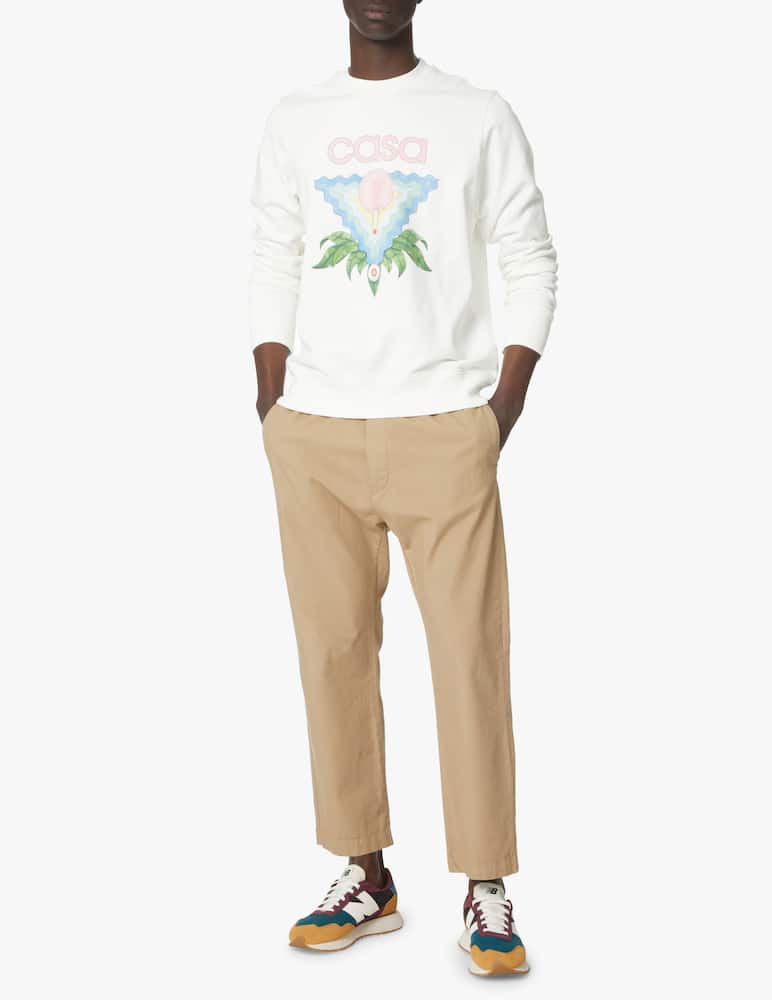 Casablanca Printed roundneck sweatshirt - multi - picture 2 Casablanca Printed roundneck sweatshirt - multi - picture 2