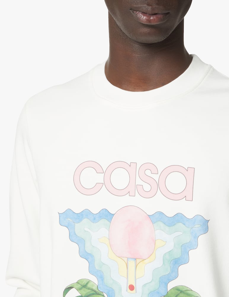 Casablanca Printed roundneck sweatshirt - multi - picture 5 Casablanca Printed roundneck sweatshirt - multi - picture 5