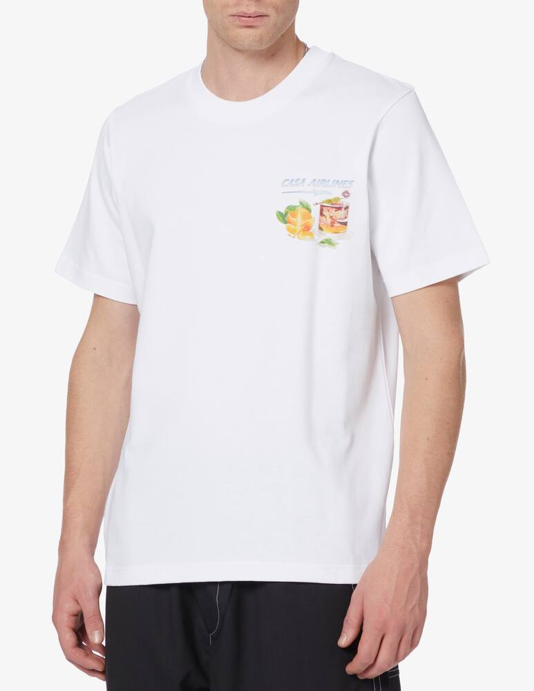 Casablanca Panoramique printed t-shirt - White - picture 1 Casablanca Panoramique printed t-shirt - White - picture 1