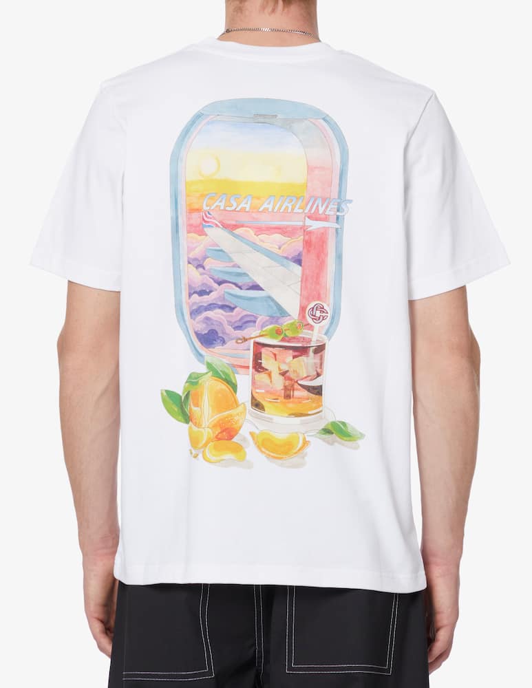 Casablanca Panoramique printed t-shirt - White - picture 3 Casablanca Panoramique printed t-shirt - White - picture 3