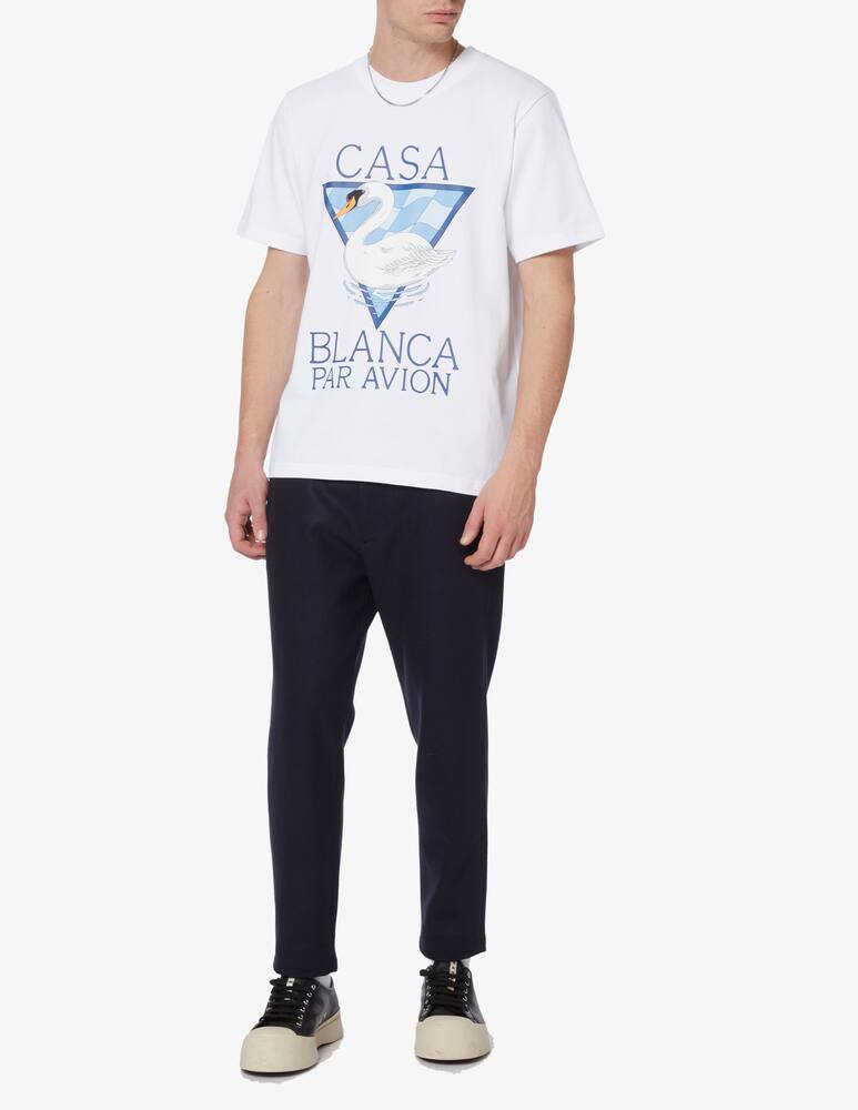 Casablanca Casablanca par avion screen printed t-shirt - White - picture 2 Casablanca Casablanca par avion screen printed t-shirt - White - picture 2