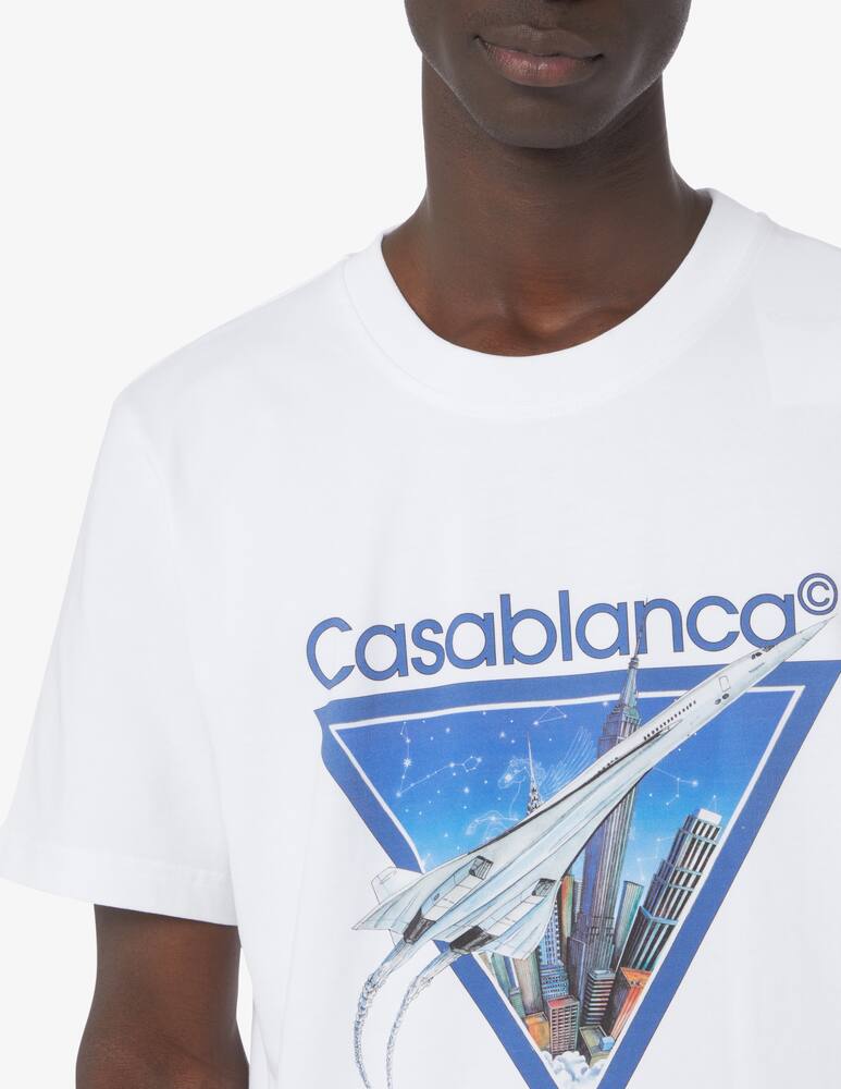 rinascente Casablanca Maglietta stampa aiiiiir casablanca  - Bianco