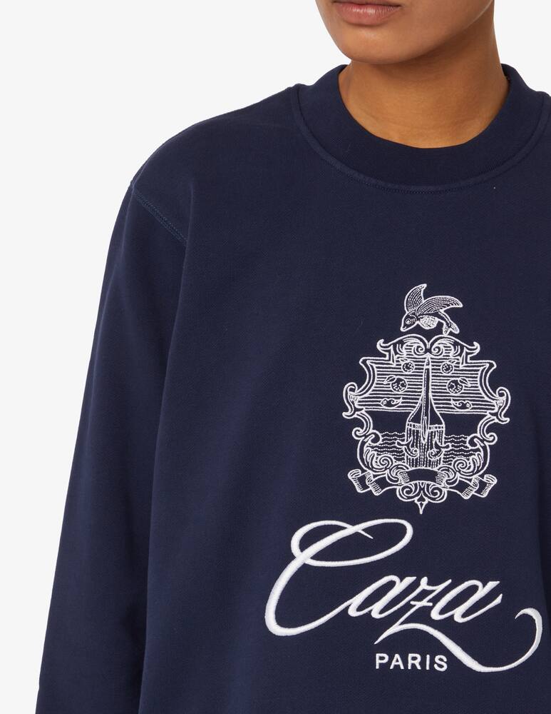 rinascente Casablanca Felpa girocollo in cotone Caza - Blu