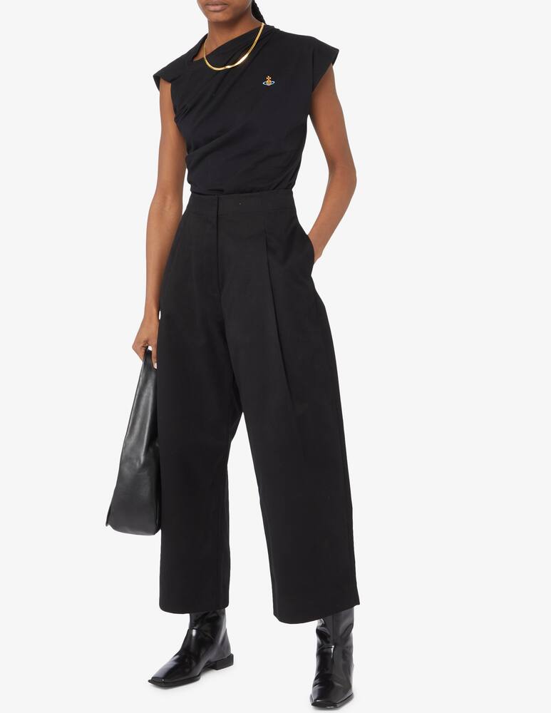 rinascente STUDIO NICHOLSON Pantaloni crop in cotone