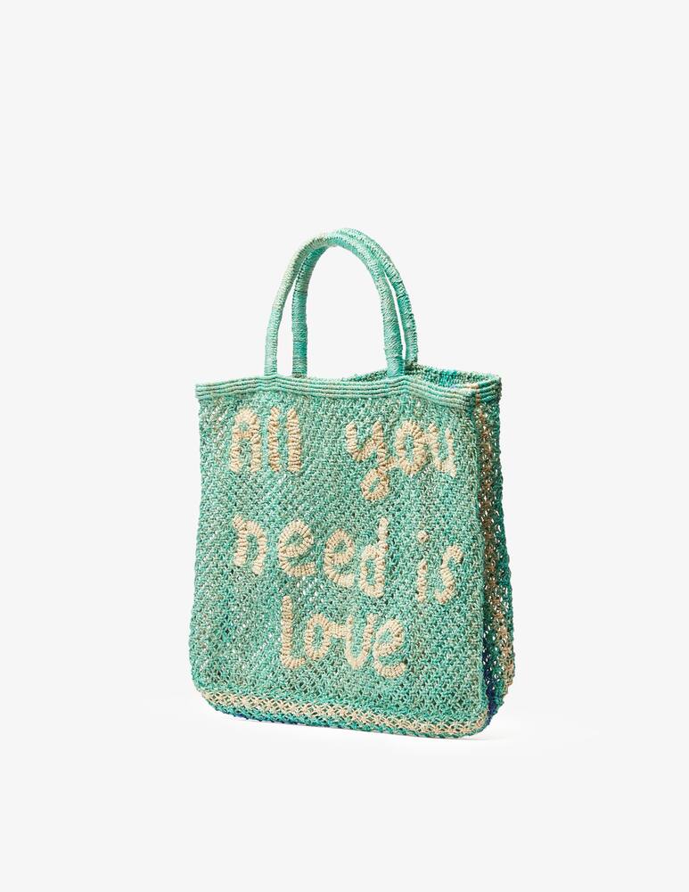rinascente The Jacksons Borsa shopper in iuta All you need - azzurro