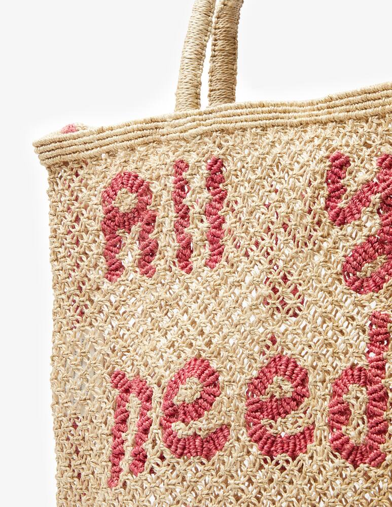 rinascente The Jacksons Borsa shopper in iuta All you need - beige