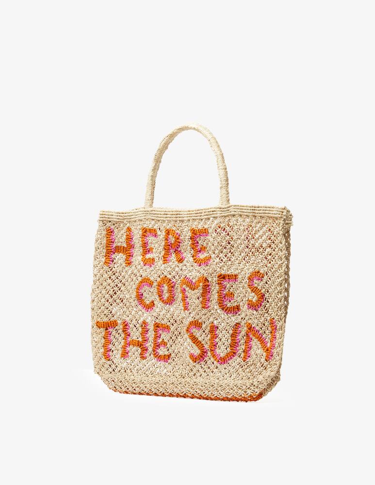 rinascente The Jacksons Borsa shopper in iuta Here comes - beige
