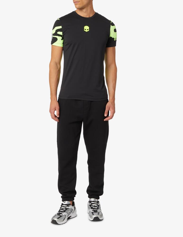 rinascente Hydrogen Maglietta manica corta camo fluo - verde